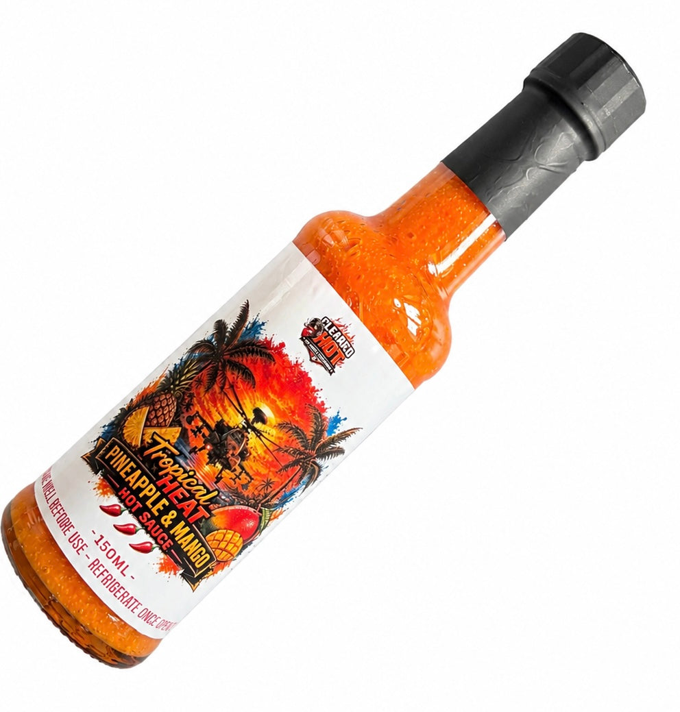 Tropical Heat, Pineapple and Mango Hot Sauce