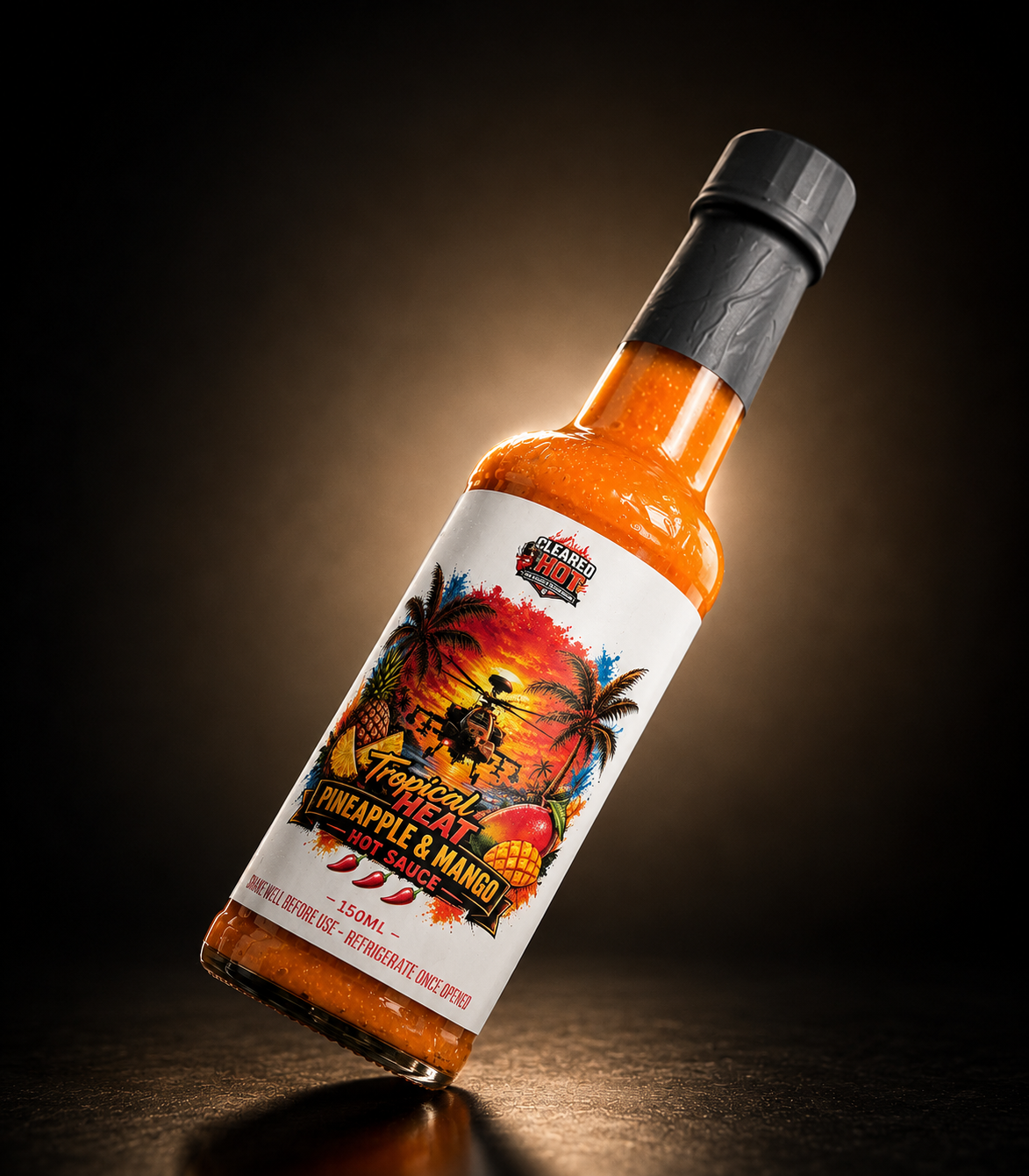 Tropical Heat, Pineapple and Mango Hot Sauce